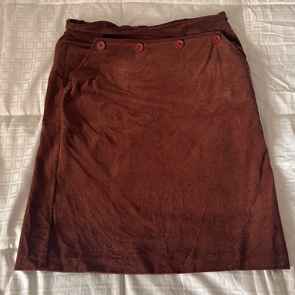 Devan Corduroy Miniskirt | With pockets | Academia |